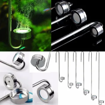 

Aquarium Ultra Thin Stainless Steel CO2 Diffuser 25cm 30cm 35cm 40cm To Select Excellent CO2 Dissolve Rate ADA Style Diffuser