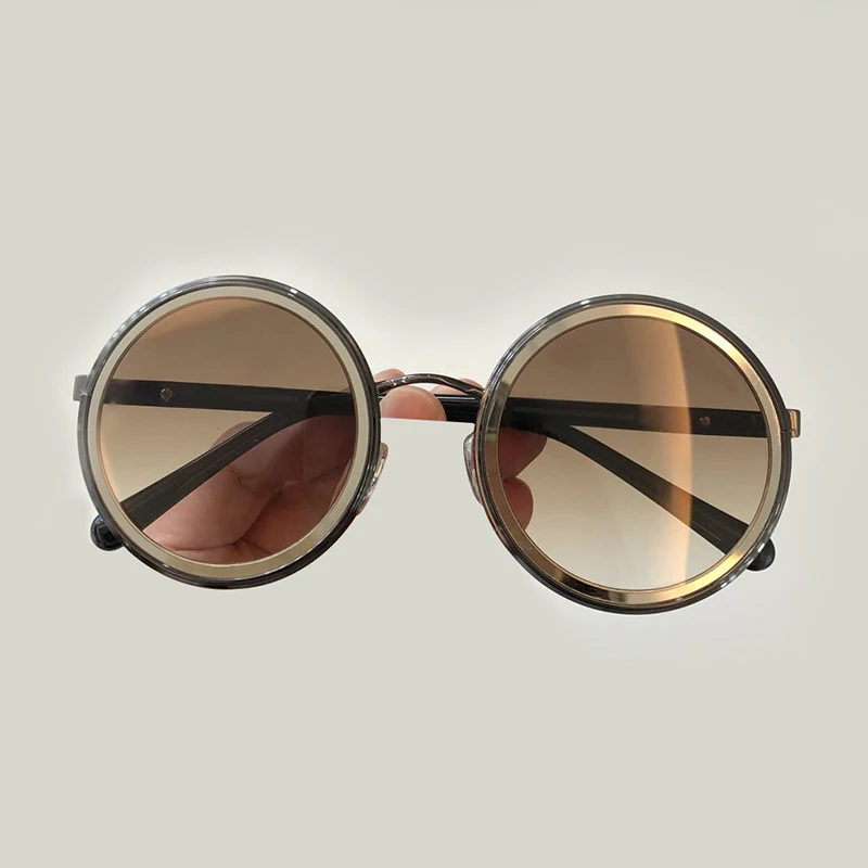 Perle De Designer Mit no5 Sunglasses Sonnenbrille Sol Sunglasses Sunglasses No1 2019 Runde Vintage Mode Marke Oculos Sunglasses Sunglasses no2 Feminino no6 Frauen Qualität Sunglasses no4 no3 Hohe Ozq6Xwxx