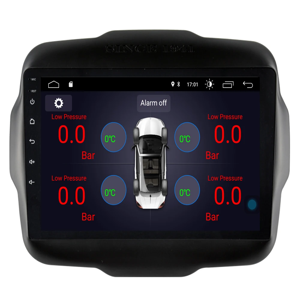Best 9" Android 9.1 Car DVD Multimedia Player GPS For Jeep Renegade 2015 2016 2017 18-2019 audio car radio stereo navi bluetooth wifi 4