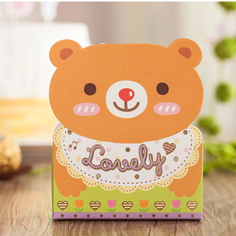 

Lovely Candy Bag Bear Baby Shower Baptism Birthday Wedding Event Party Supplies Decoration Accessories Gift Favors Box For Guest