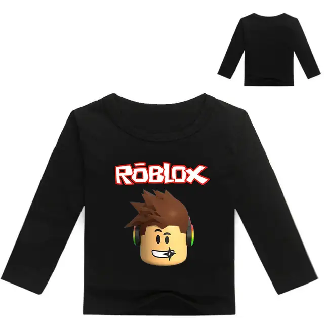 Us 735 8 Offzy 3 16year Tops Roblox T Shirt Conan T Shirt Cartoon Top Kids Tennis Clothing Infant Boy Clothing Sleev Long Tee Camisa Menino In -