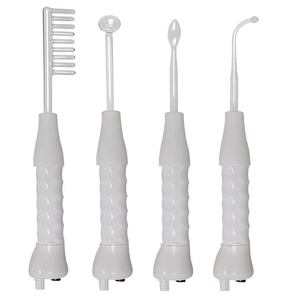 High Frequency Electrotherapy Wand Glass Tube Replacement For Wrinkle Removal Spot Acne Remover Hair Facial Spa Beauty Care