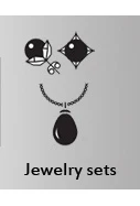 conjunto de jóias para as mulheres acessórios