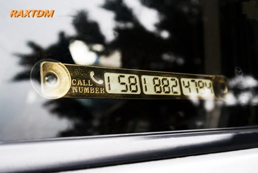 Временная парковочная карта, светящаяся телефонная карта для Lexus RX300 RX330 RX350 IS250 LX570 is200 is300 ls400