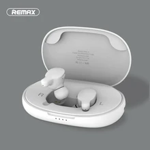 Remax TWS-3, беспроводная гарнитура, Bluetooth, наушники, наушники-близнецы, наушники с зарядным устройством, 2000 мА/ч, внешний аккумулятор для телефона