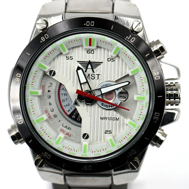 

Quartz Man Military Watch AMST Stainless Wristwatch 2017 New Fashion Male Gift Luxury Sport Free Shipping LZ338