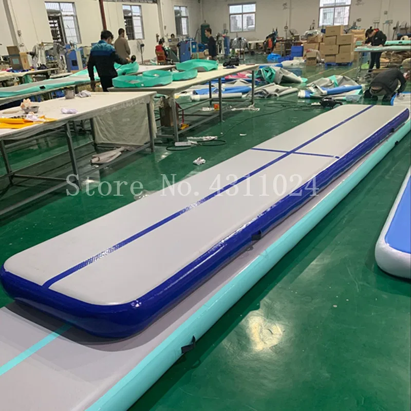 buy Free Shipping 6x1x0.2m Inflatable Gymnastics Mattress Inflatable Air Track Mat Gym Tumble Airtrack Floor Tumbling Air Track