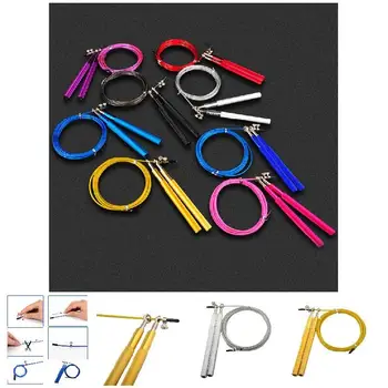 

Hot High Speed Skipping Rope Jump Rope Boxing Home Gym Fitness Workout Weighted DO2