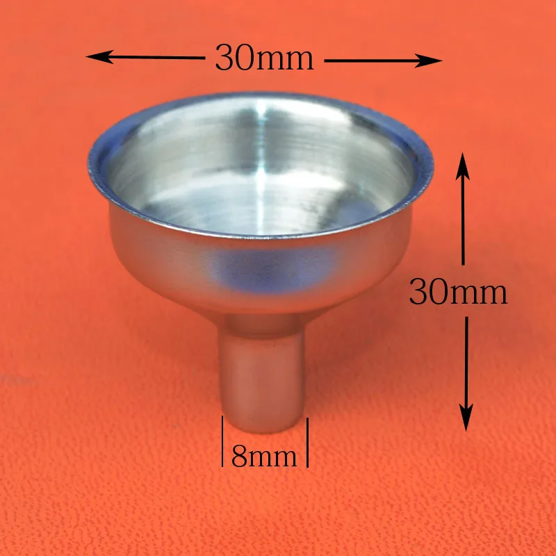 Воронки из нержавеющей стали, мини кухонные воронки, маленький рот, колба, воронки для наполнения соли, перца, трав, масла, жидкость, специальный инструмент