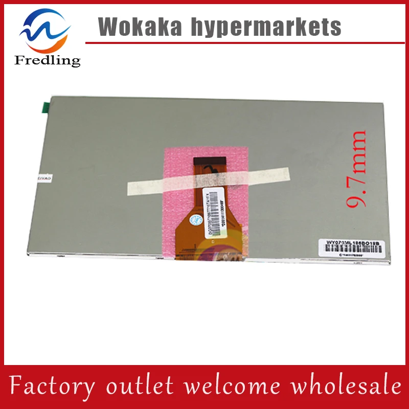1024x600 30pin orignal NEW 7 tablet pc Irbis tx24 tx50 tx69 TX33 TX70 TX18 lcd display