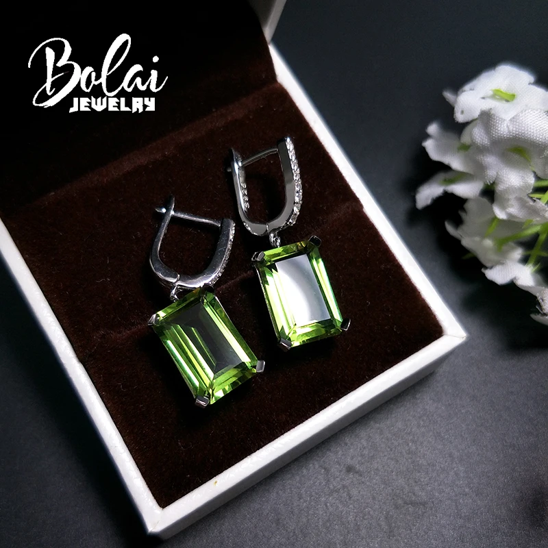 Bolaijewelry, серьги из зултанита, меняющие цвет, серьги диаспор, серебро 925 пробы, Женские Ювелирные изделия с драгоценным камнем, лучший подарок