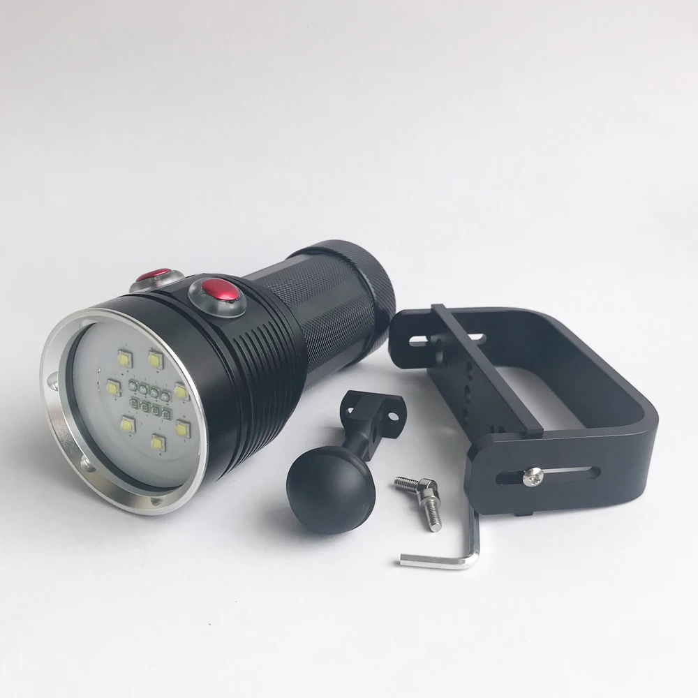 Diving Flashlight Underwater Dive Torch (3)