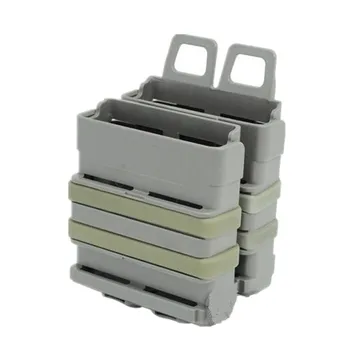 

Tactical heavy 7.62 magazine pouch bag military sports FastMag FOR M4 MAG BK (7.62)Heavy black DE FG