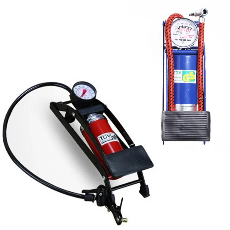 

High pressure foot pump for cycling bicycle yoga ball Pilates circle ball ect