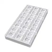 Горячая выпечка Кондитерские инструменты Поликарбонат шоколадная заливочная форма для кондитерских изделий Инструмент Торт Шоколадные конфеты плесень