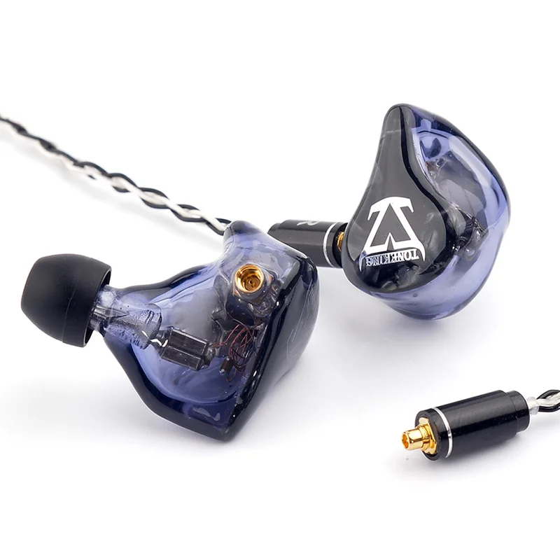 TONEKING-T66S-Drive-Unit-In-Ear-Earphone-6-Balanced-Armature-HIFI-Monito-With-MMCX-8-Core
