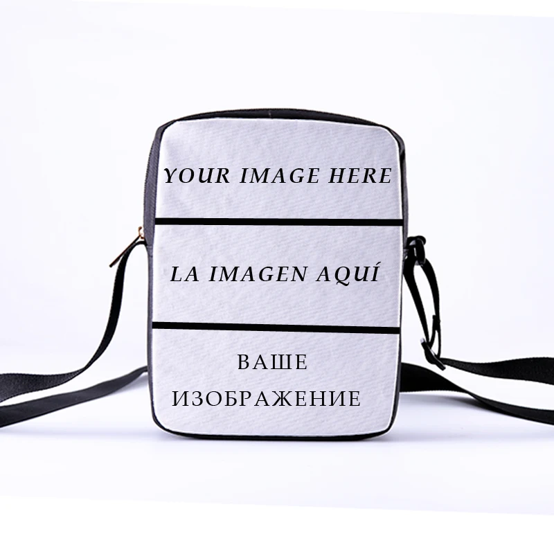 Подгонянная дамская сумка через плечо DIY фото печать сумка-мессенджер модная Холщовая Сумка Детская сумка через плечо для отдыха 23 см* 17 см