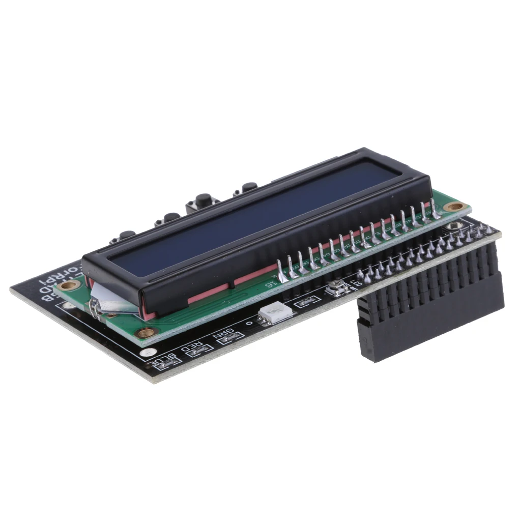 4 Bit 16x2 1602 LCD Screen Keypad RGB Shield Expansion Module for Raspberry Pi