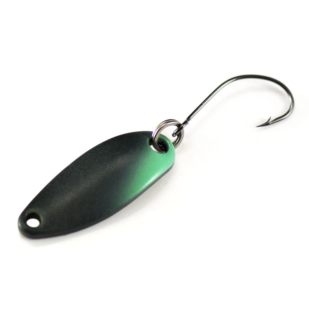 Countbass Micro Fishing Spoon With Korean Single Hook, Size 3/32oz 1