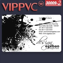 A30009-2 карты шаблон для Бизнес карты прозрачные пластиковые карты