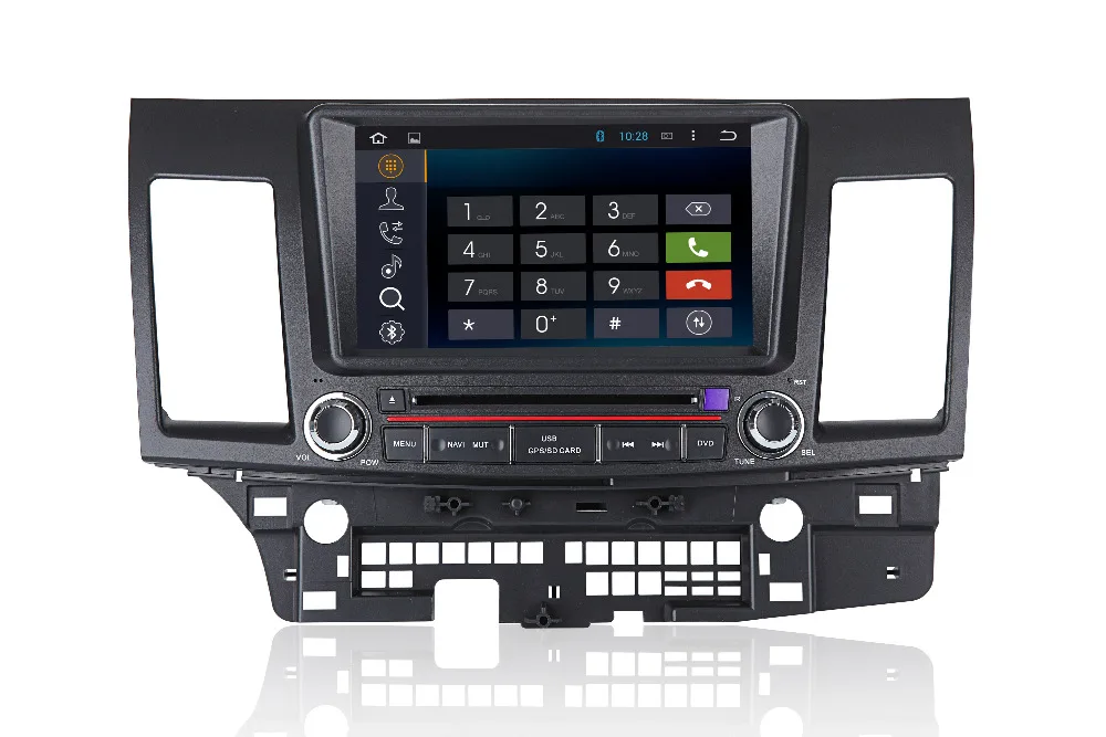 Excellent Quad Core 2G RAM Android 7.1 Car DVD player For Mitsubishi Lancer 2006-2013 Car GPS Navigation Radio Stereo Bluetooth 4G Wifi 3