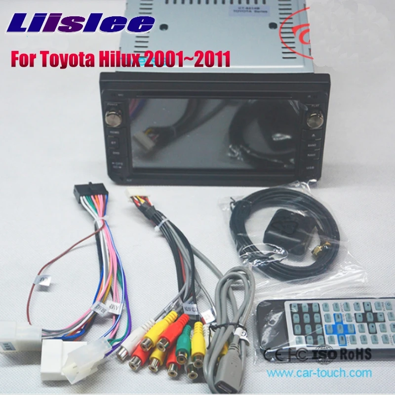 Cheap For Toyota Hilux N140 N150 N160 N170 AN10 AN20 AN30 2001~2011 LiisLee Multimedia TV DVD Palyer GPS Audio Radio Navigation NAVI 3