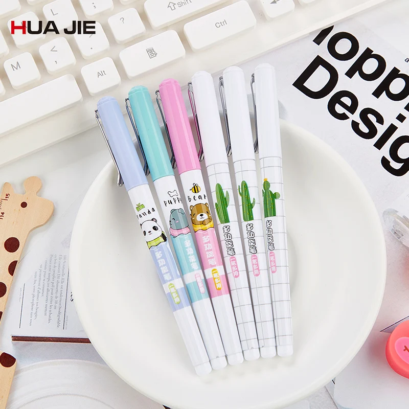 

Multi Function Pen Creative Refills Gel Pen Large Capacity Student Erasable Pen Signature Gel Pen Office School Supplies ST-2018