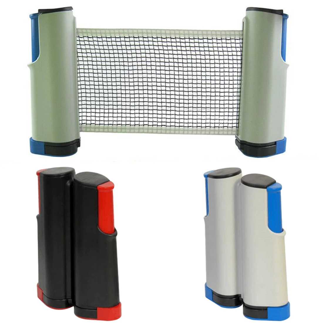 

Hot Portable Retractable Table Tennis Table Grid Plastic Strong Mesh Net Rack Replace Kit For Ping Pong Playing