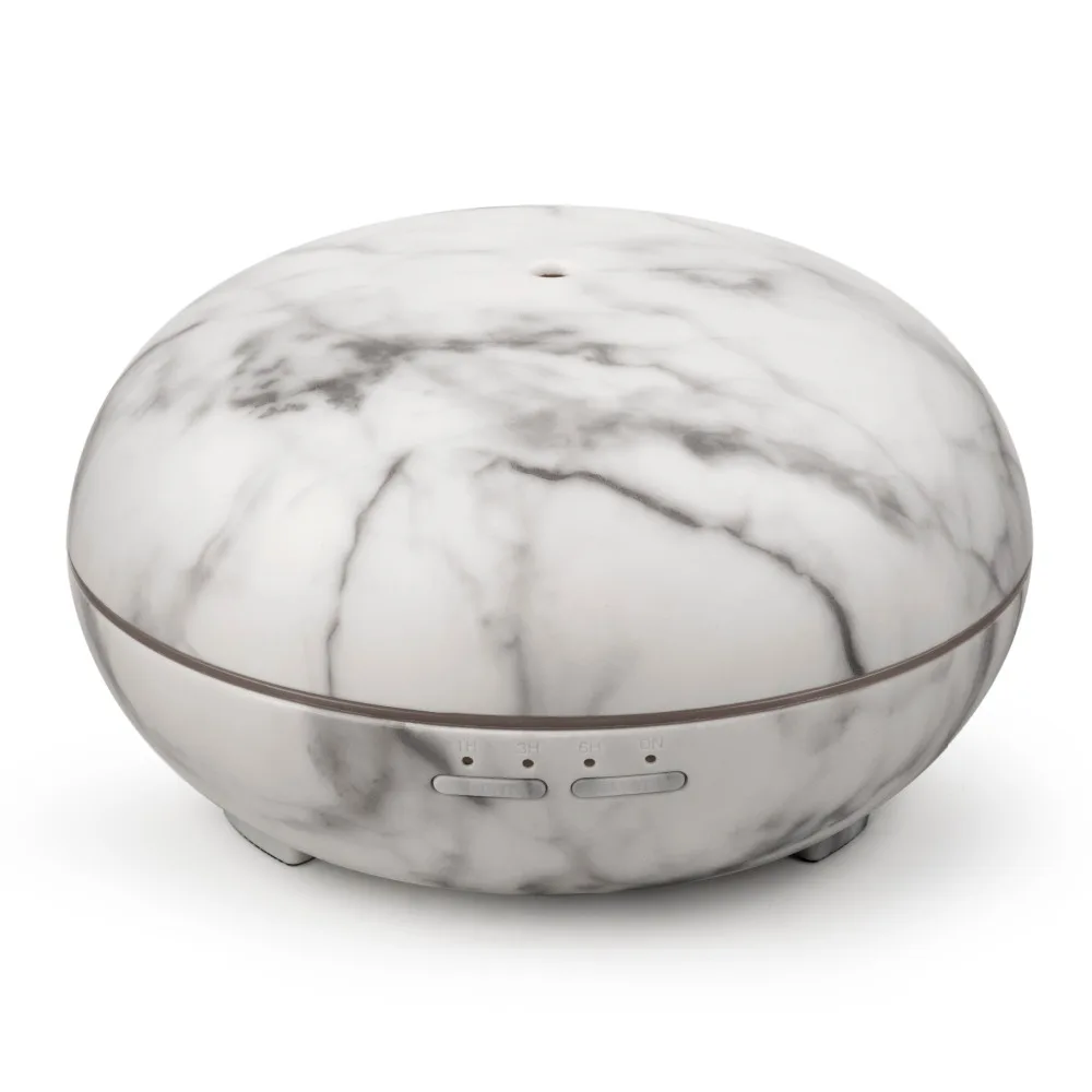 

Chern 300ML Aromatherapy Essential Oil Diffuser Ultrasonic Air Humidifier With Marble Grain 7 Color Changing LED Light de Aroma