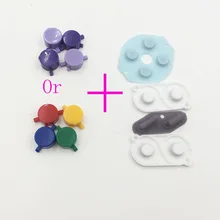 Для Gameboy DMG GB пластиковая кнопка и силиконовая резина A B выберите кнопку старта мод для Raspberry Pi Zero