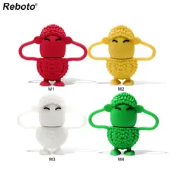 Retobo USB 2,0 милые овцы USB флешка животных Memory Stick 32 ГБ 64 ГБ 4 ГБ 8 ГБ 16 ГБ USB-флеш-накопитель Drive