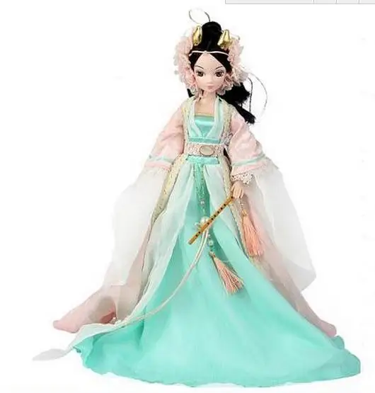 

Low Price Sale 29CM Kurhn Dolls For Girl Chinese Traditional Doll Joint Body Model Toys For Children Kids Birthday Gift