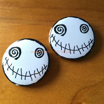 

100pcs/one design Custom button badge 75*75mm promotion tin badge pins accessories kid gifts printed round badge