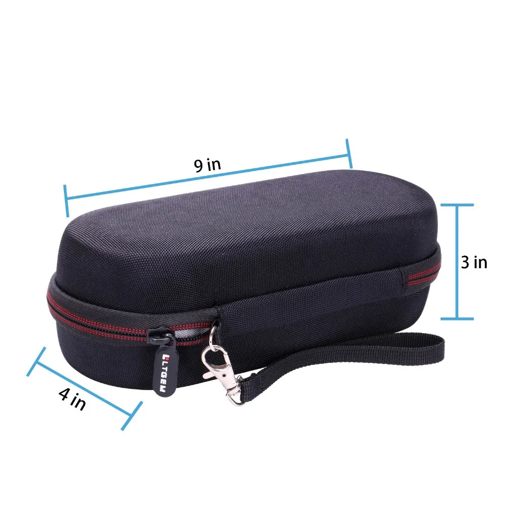 Hard Case for Fluke 323/324/325 True-RMS Clamp Meter Clamp Multimeter AC-DC TRMS Mesh Pocket for Accessories