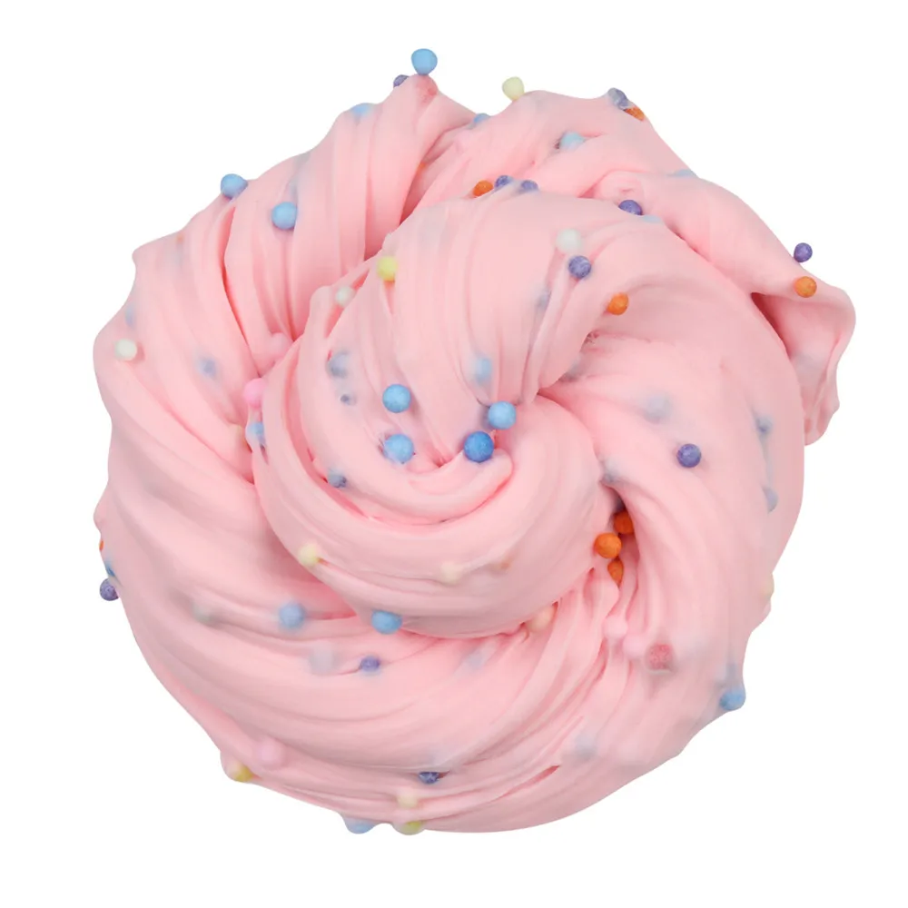 

Relax toys squishy Beautiful Color Fairy Floss Cloud Slime Reduced Pressure Mud Stress Relief Kids Clay Toy decorator D300124