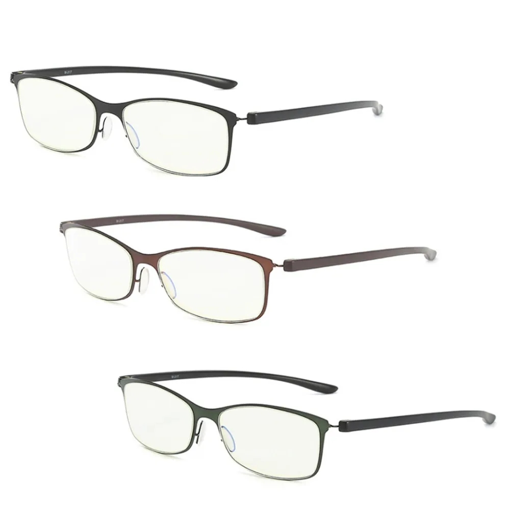 

Flexible TR90 Unisex Reading Glasses Readers Strength Anti-Blu-Ray Computer Presbyopia Spectacles Stylish +1/+1.5/+2/+2.5/+3