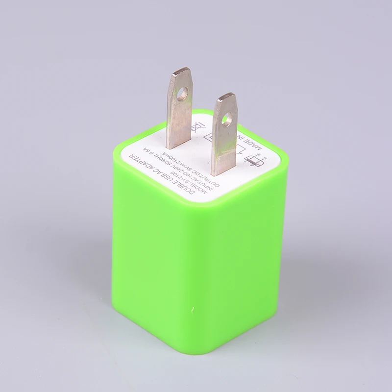 5V 1A Dual 2 порта USB AC настенный адаптер питания для домашнего зарядного устройства