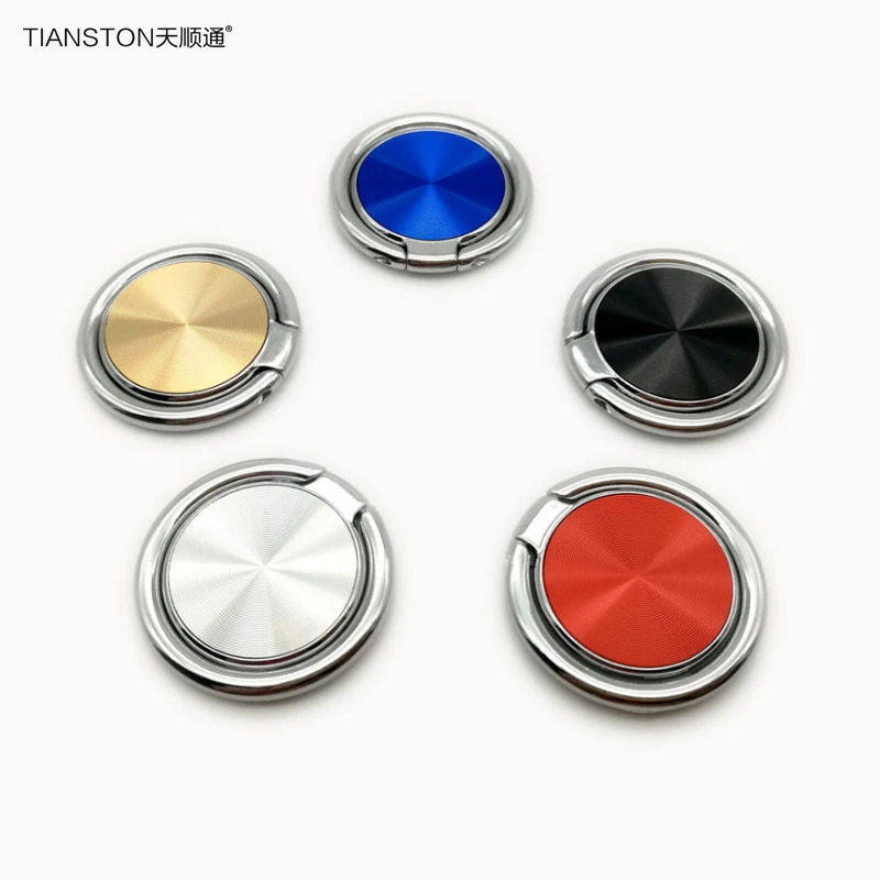 

360 Degree Magnetic Phone Holder Finger Ring holder Universal Phone ring Stand in car CD Spin for iPhone 8 Plus Samsung Xiaomi