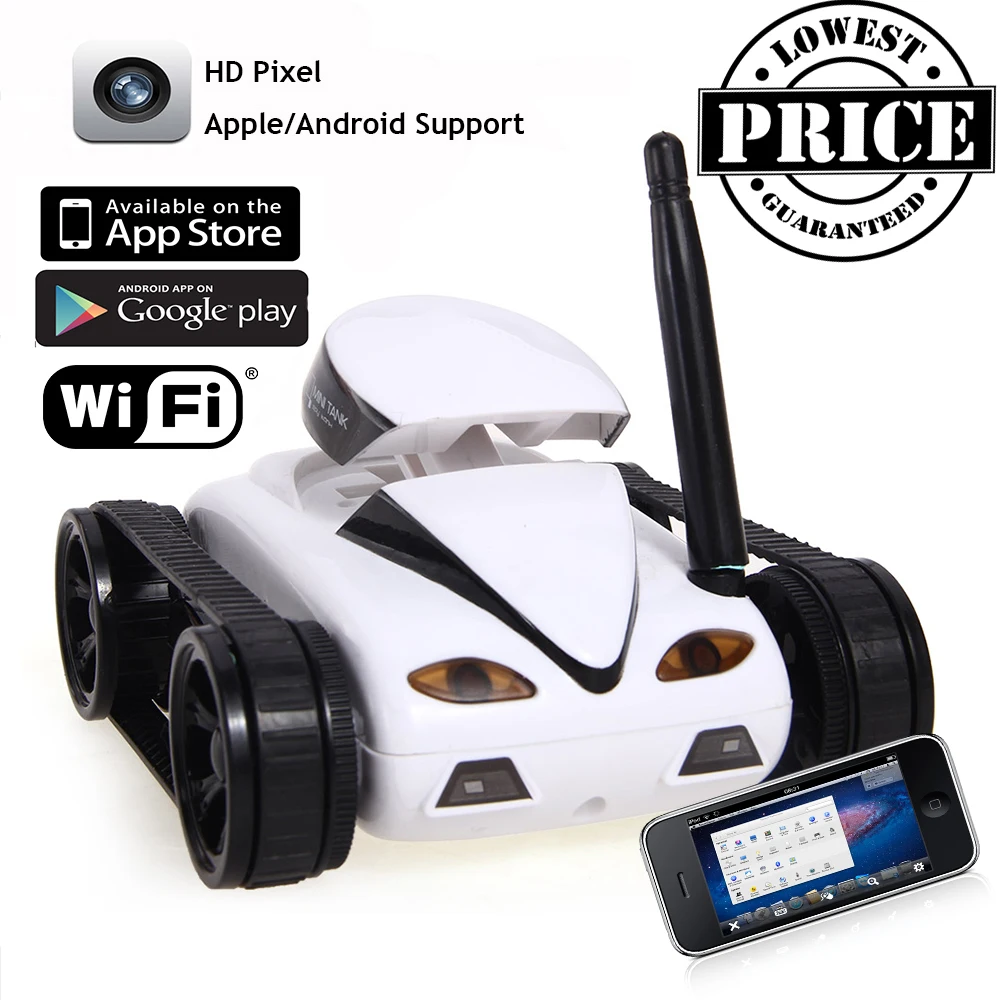 RC Mini Tank Car I Spy with Video 0.3MP 