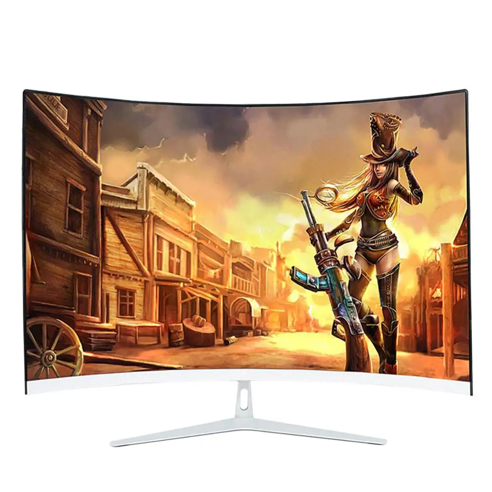 Wearson 22 inch Curved Wide Screen LCD Gaming Monitor 6.5mm Thin Thickness and 1.5mm Little Edge HDMI VGA input Flicker Free (3)