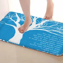 Дерево стиль коврик для ванной комнаты, смешной Противоскользящий коврик для ванной, занавески для душа s аксессуары, соответствующие вашей душевой занавеске