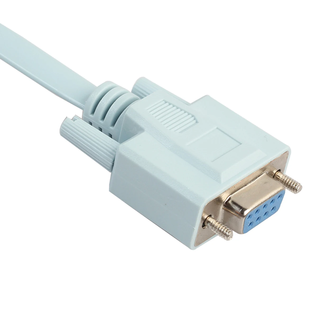 SOONHUA Console Cable 5ft DB9 To RJ45 Console Rollover Cable RJ45 To RS232 Adapter Cables For Cisco SOONHUA Console Cable 5ft DB9 To RJ45 Console Rollover Cable RJ45 To RS232 Adapter Cables For Cisco