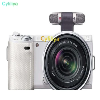 

300pcs lots Top quality ECM-DS70P Portable Mini Mic Digital Stereo Microphone Dual Soundtrack for Recorder PC