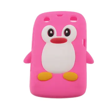 

3D Penguin Shape Silicone case cover for Blackberry 9360 /9350 /9370/Curve PT165