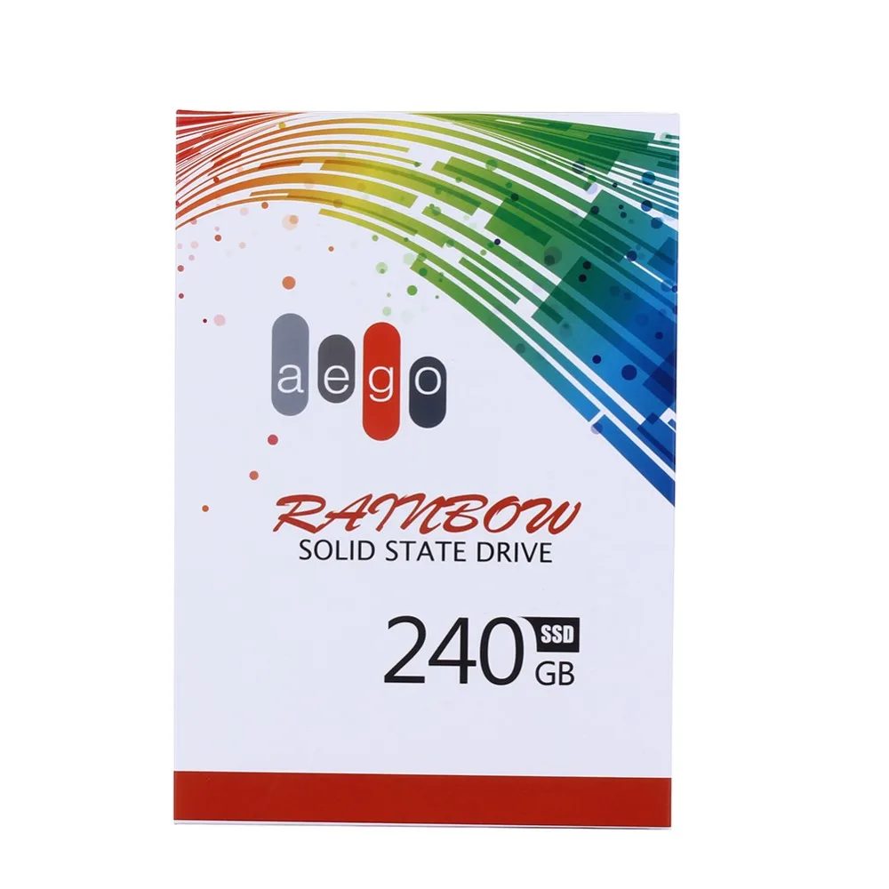  AEGO nueva llegada 3D TLC Flash Disk 240 GB SSD SATA3 25 