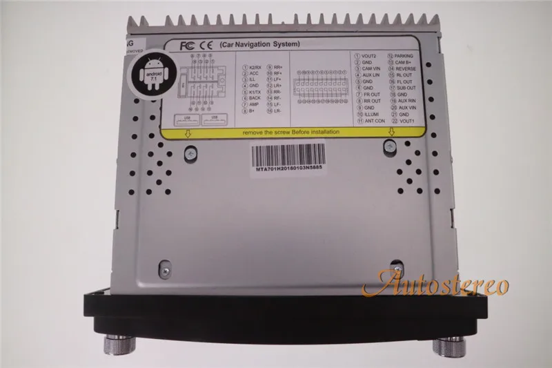 Perfect Pure Android8 8 core Android7 Car DVD Player GPS Navigation Multimedia For Toyota Most of 2DIN 200*100 Radio Stereo Auto Unit 21