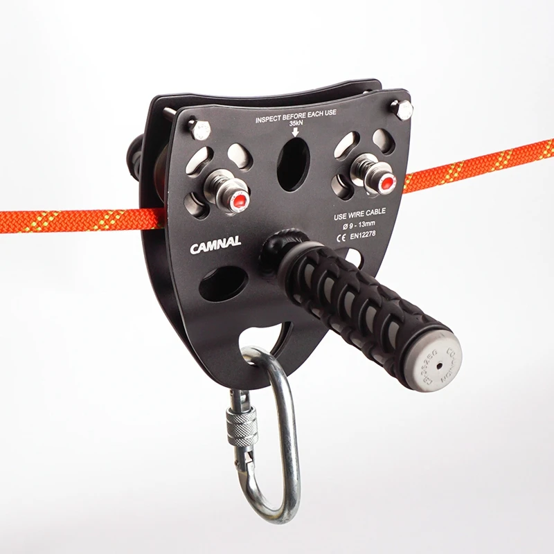 Camnal верёвка для скалолазания на открытом воздухе шкив кабеля шкив троса подъемный шкив канатной дороги телескопическая тренировка