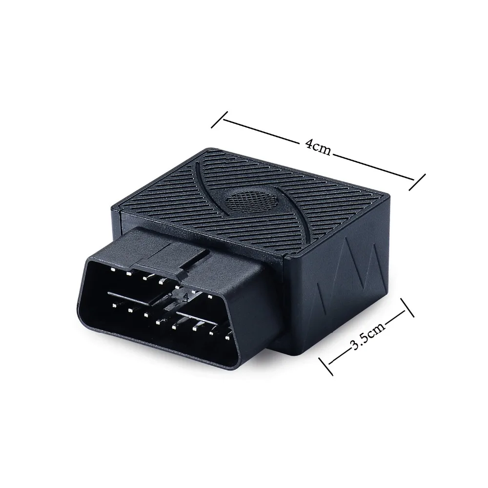 Mini Plug Play OBD GPS Tracker Car GSM OBDII Vehicle Tracking Device OBD2 16 PIN interface china gps locator with Software & APP
