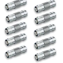 Sale 10PCS BNC to BNC Connector Adapter Converter for CCTV Camera Connection new