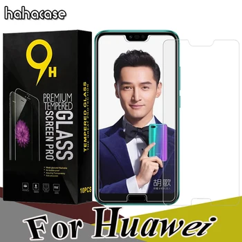 

100pcs 2.5D Tempered Glass Screen Protector For Huawei Honor 30 Pro 30S 20 Lite 20S 20i 9 9X 9I 9N Play 9A Shockproof With Box